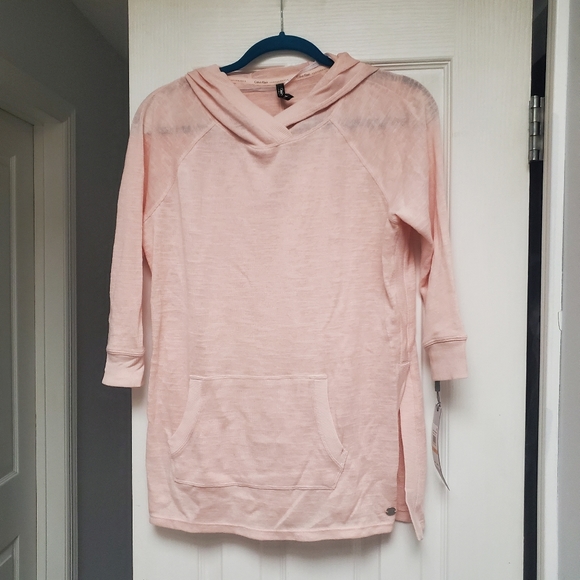 Calvin Klein Performance High Low Hoodie - size S - Picture 3 of 6